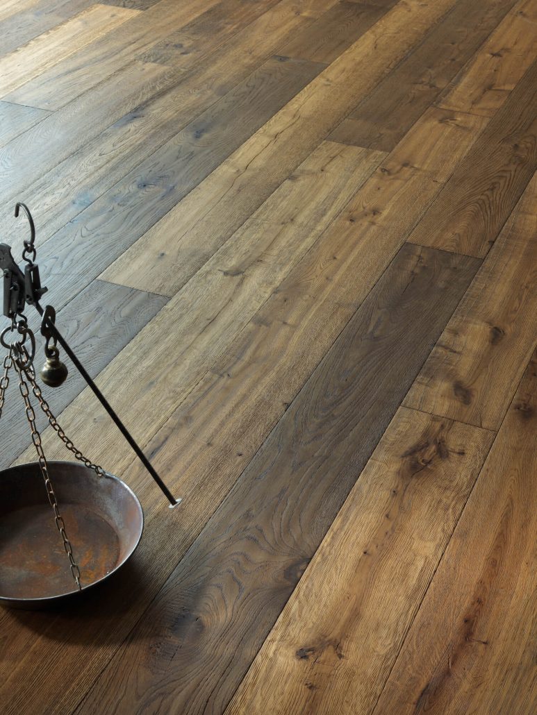 Rovere Rustico Antico Maso | Anticato, Piallato, Effetto Termotrattato | Olio uv