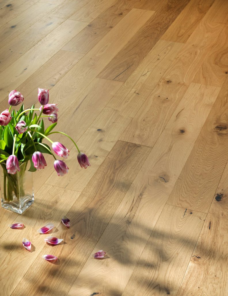Rovere Rustico Antica Masseria | Spazzolato bisellato | Vernice